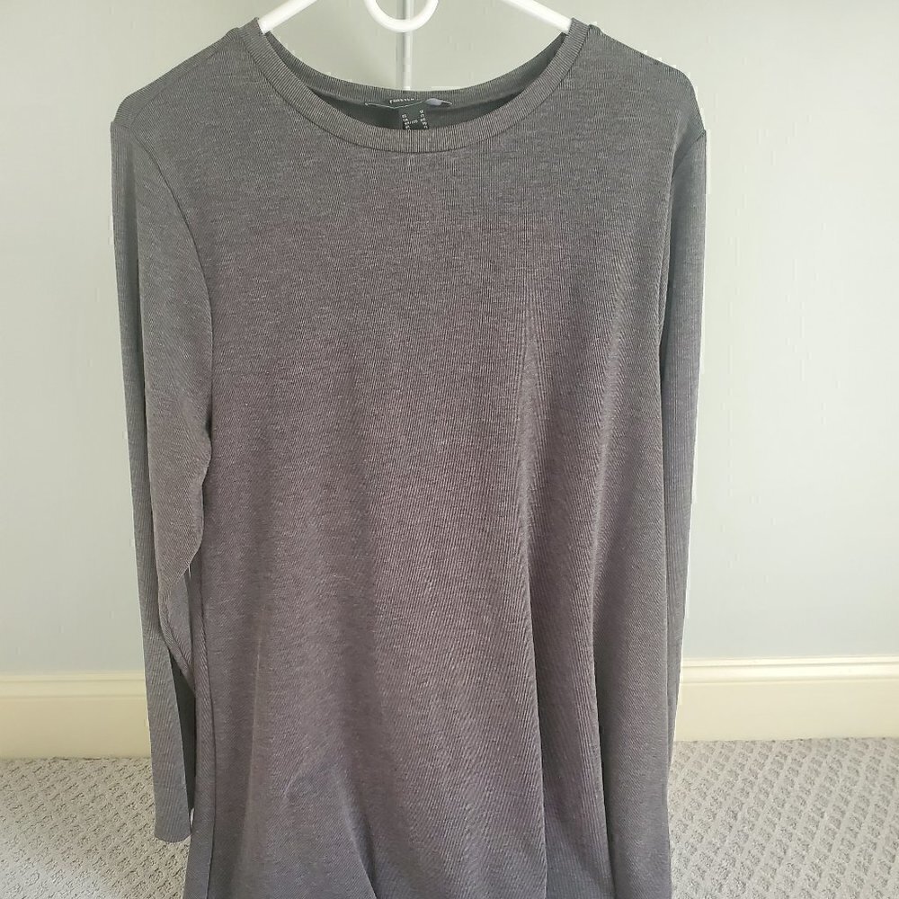 Knit Swing Long Sleeve Dress
